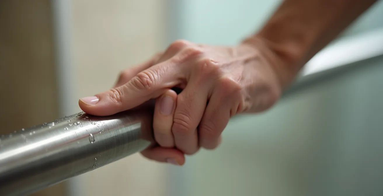 Barrierefreies Badezimmer nach Umbau mit Pflegekassenzuschuss