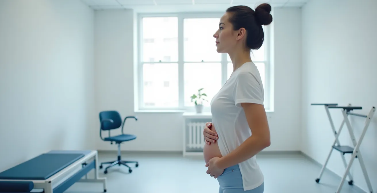 Demonstration der Core-First-Strategie zur Aktivierung der tiefen Bauchmuskulatur