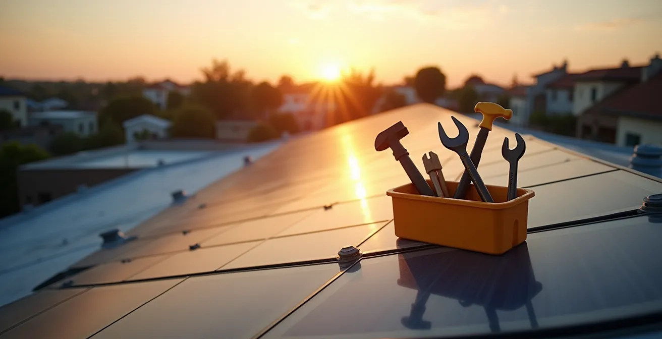 Moderne Haustechnik-Installation als zukunftssicherer Beruf