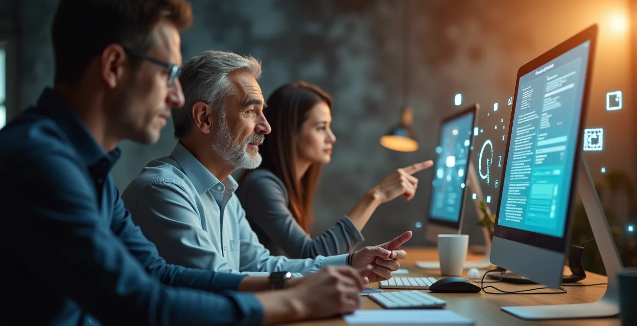 Generationenübergreifendes Lernen und Austausch bei digitaler Schulung