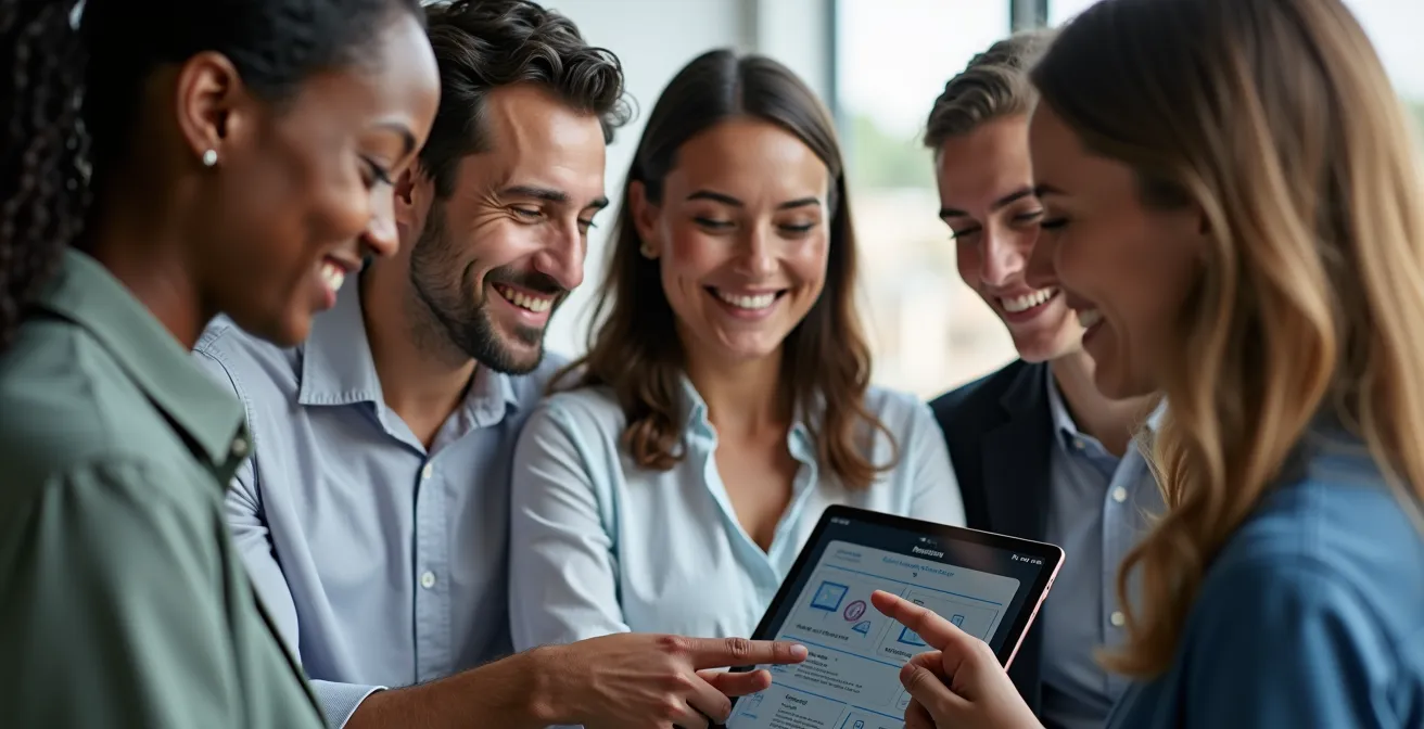 Mitarbeiter wählen individuelle Gesundheitsleistungen aus verschiedenen Optionen