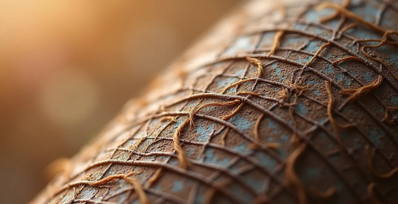 Macro-Aufnahme von handgefertigten Produktdetails für Social Media